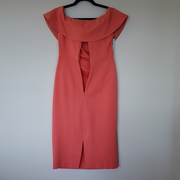 Babaton size 10 off shoulder dress - Picture 3 of 4